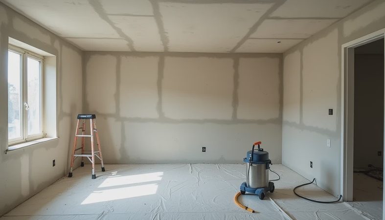 Living Room Week 3: We Hung Drywall and I Remembered Why I Don't Do Drywall
