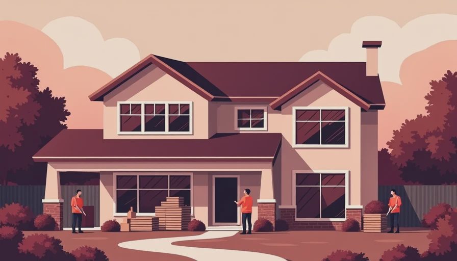 Visual context for home renovation timeline