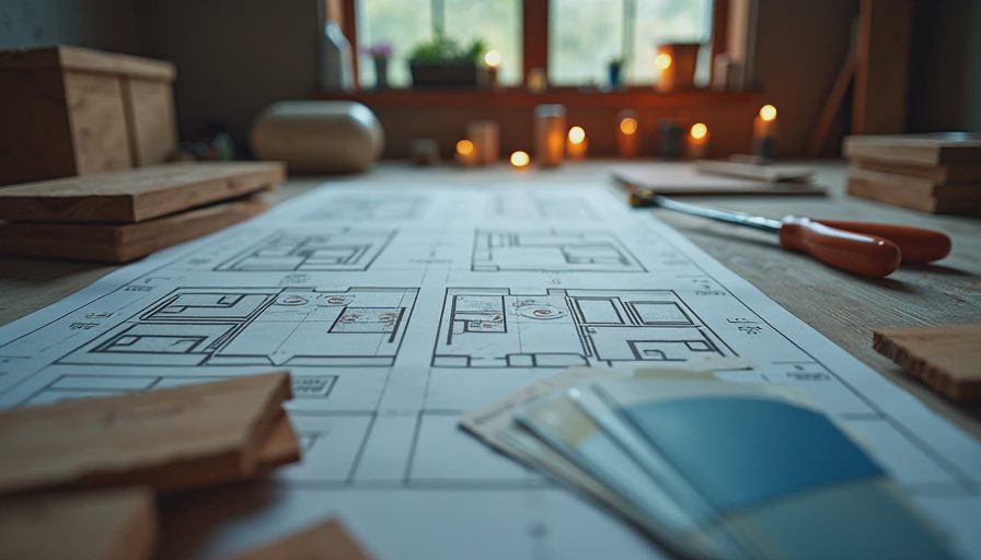 Visual context for home renovation checklist